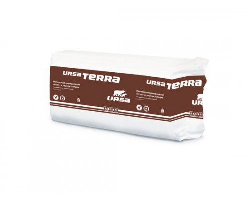 УРСА-Terra 37 (1250х610х100) 10 плит, 0,7625м3, 7,625м2